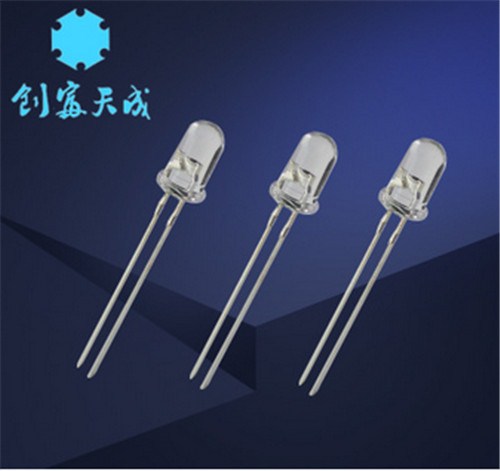 LED直插灯珠 F5圆头普亮灯珠供应 创富天成供