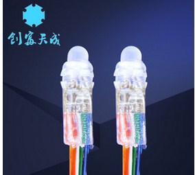 LED全彩外露灯 LED外露发光灯串 创富天成供